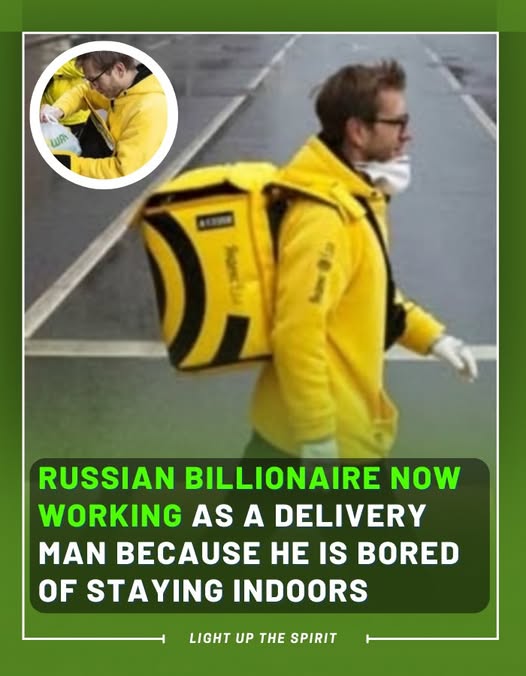 Russian Billionaire Becomes Delivery Driver to Escape the Boredom of Luxury Life