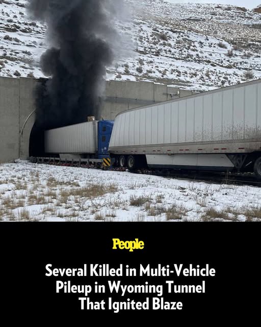 Several Killed in Multi-Vehicle Pileup in Wyoming Tunnel That Ignited Blaze