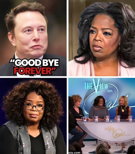 BREAKING NEWS: Oprah Winfrey called Elon Musk a ‘bastard, a terrible man’ on The View. Shortly after, Musk’s reaction left the entire studio stunned, forcing Oprah to apologize immediately. Full details below 👇👇👇