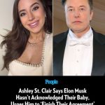 Ashley St. Clair Says Elon Musk Hasn’t Acknowledged Their Baby, Urges Him to ‘Finish Their Agreement’ in Terse Statement