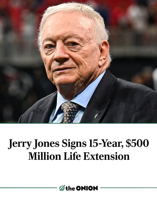 Jerry Jones Signs 15-Year, $500 Million Life Extension