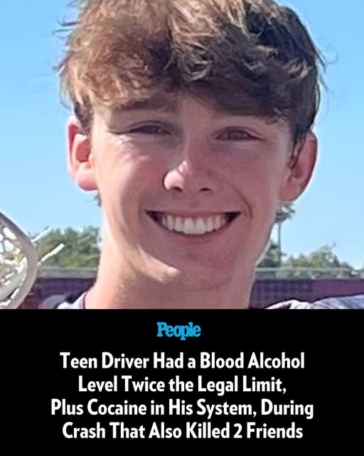 Teen Driver Had a Blood Alcohol Level Twice the Legal Limit, Plus Cocaine in His System, During Crash That Also Killed 2 Friends