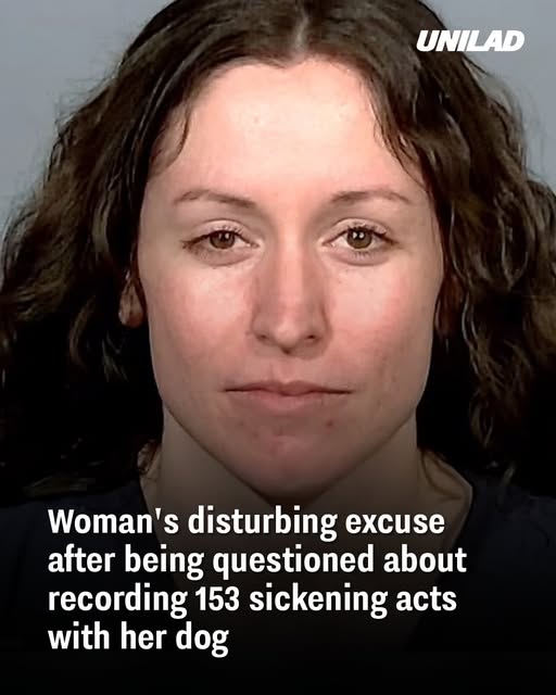 Woman’s disturbing excuse after being questioned about recording 153 sickening acts with her dogv