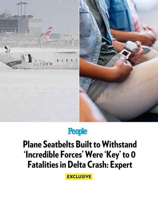 Plane Seatbelts Built to Withstand ‘Incredible Forces’ Were ‘Key’ to 0 Plane Seatbelts Built to Withstand ‘Incredible Forces’ Were ‘Key’ to 0 Fatalities in Delta Crash: Expert (Exclusive)in Delta Crash: Expert (Exclusive)