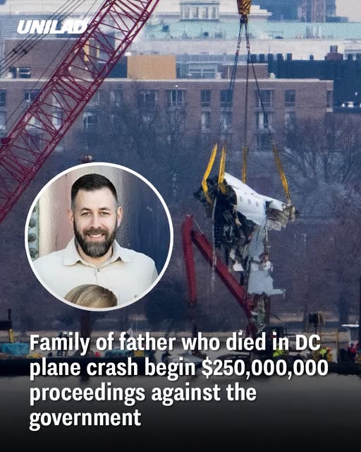 Family of father who died in DC plane crash begin $250,000,000 proceedings against the government