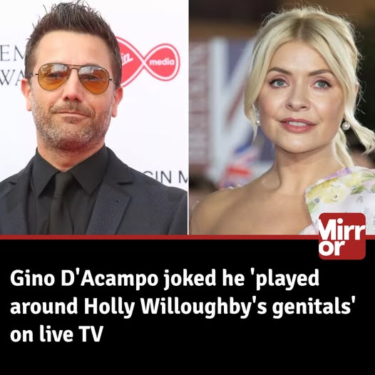 Gino D’Acampo joked he ‘played around Holly Willoughby’s genitals’ in shocking clip