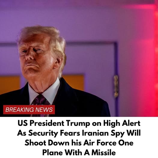 President Trump on High Alert Over Iranian Spy Threat to Air Force One