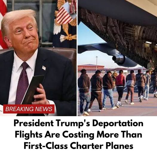 Trump’s Deportation Flights Cost More Than First-Class Charter Planes, Raising Controversy