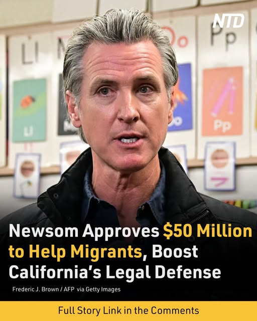 Newsom Approves $50 Million to Help Migrants, Boost California’s Legal Defense