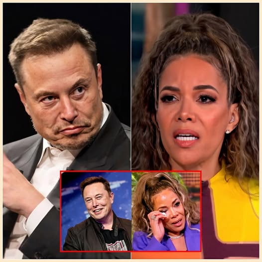 BREAKING: Sunny Hostin shocks audience by calling Elon Musk a “bastard” on The View. Musk’s reaction leaves the entire studio stunned, prompting Joy Behar to issue an immediate apology.