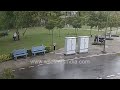 🌩️🌩️🌩️ Lightning strikes four men standing under tree in a Gurgaon park, all fall to the ground