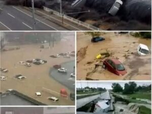 ⛵️9.1 magnitude earthquake also causes a large Tidal in the city of…See more