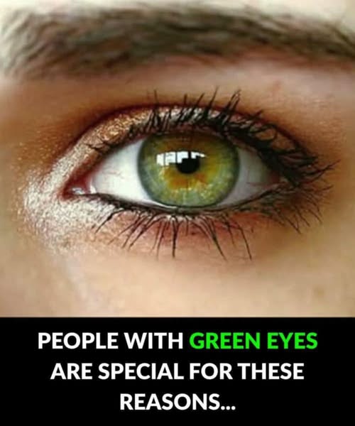 👀 7 People with green eyes are special for these reasons