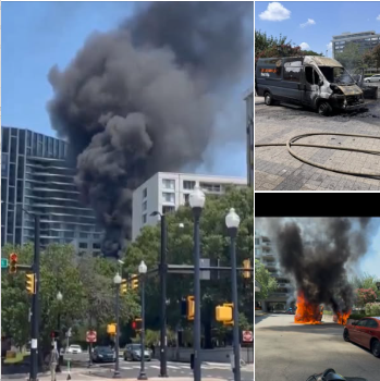🔥 Engine Malfunction, Not Explosion, Caused Arlington Amazon Van Fire, Officials Say