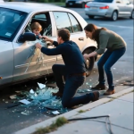 🚗 Hero Shatters Car Window To Save Child — But What The Mom Did Next Left Everyone Stunned