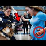 🐕🐕🐕🐕🐕 Dog Barks Repeatedly at a 7 Month Pregnant Woman… When Police Realized Why, It Was Already Too Late!