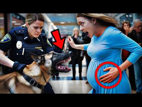 🐕🐕🐕🐕🐕 Dog Barks Repeatedly at a 7 Month Pregnant Woman… When Police Realized Why, It Was Already Too Late!