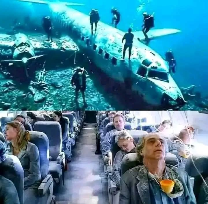 😢😢They find missing plane after 40 years with over 92 pa… See more